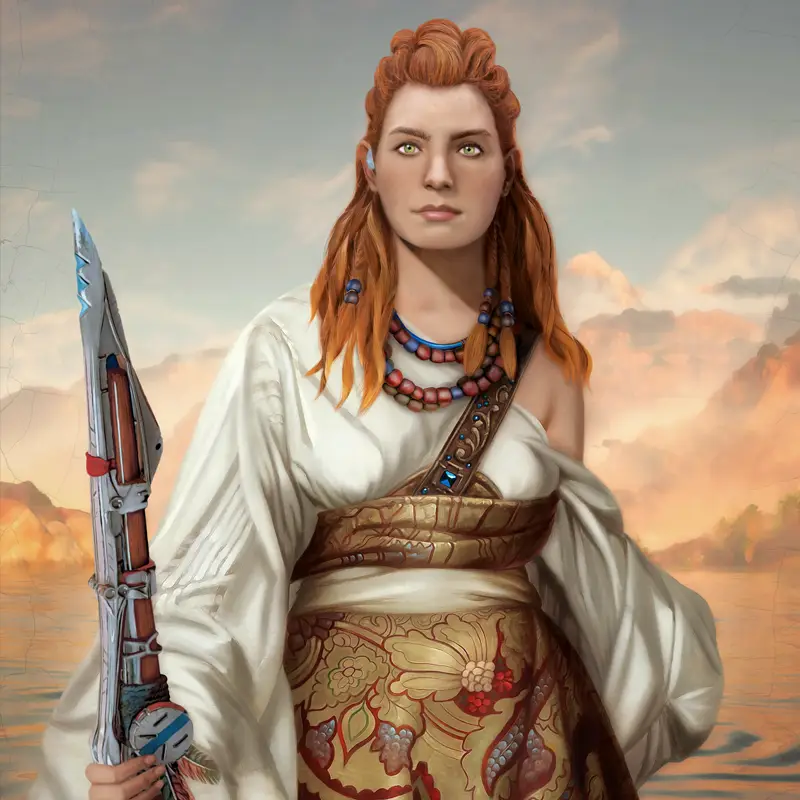 'Aloy, the Saviour of Meridian' by Haley Hylia (2023)