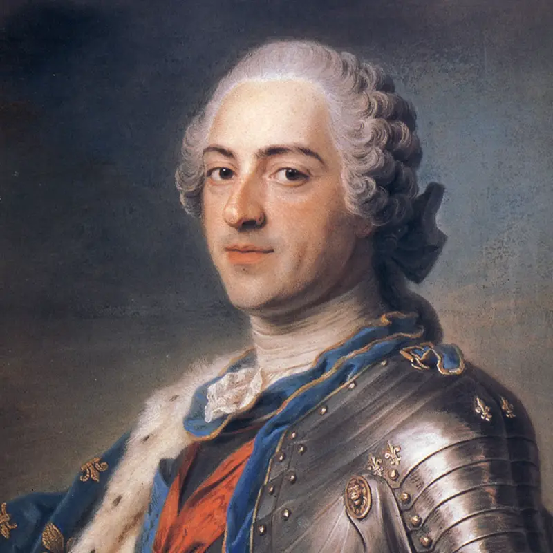 'Louis XV' by Maurice Quentin de La Tour (1748)