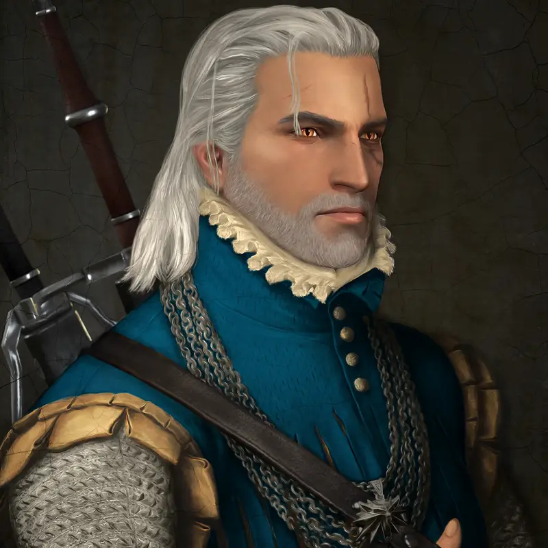 'Portrait of a Witcher' by Haley Hylia (2022)