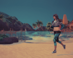Nyeli is an active sim who get satisfaction from running and other exercise...and it really extended her life a LOT. Nyeli is an active sim who get satisfaction from running and other exercise...and it really extended her life a LOT. (Out with a Bang Challenge by haleyhylia.com)