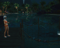 After completing the Beach Life aspiration, Nyeli focused on the Ace Angler aspiration to follow up. After completing the Beach Life aspiration, Nyeli focused on the Ace Angler aspiration to follow up. (Out with a Bang Challenge by haleyhylia.com)